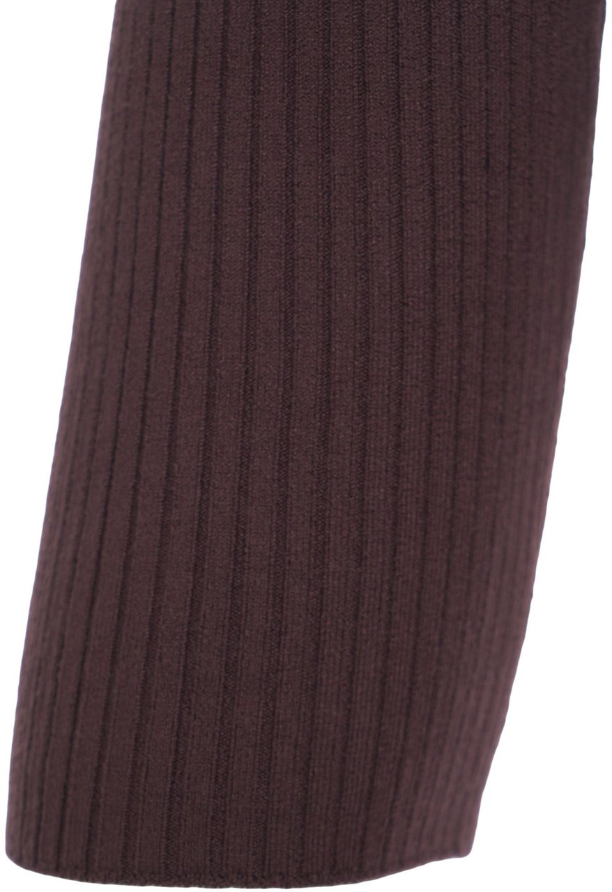 Elisabetta Franchi Knit t-shirt Bruin