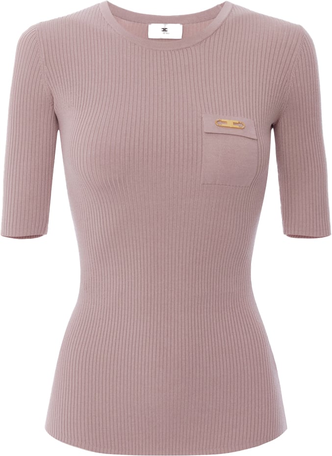 Elisabetta Franchi Sweaters Sunrise Oranje