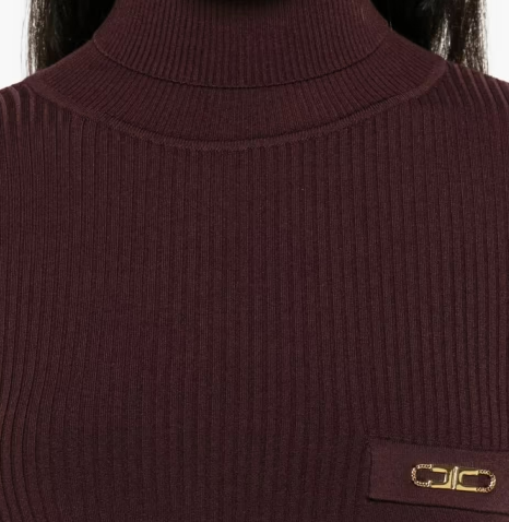 Elisabetta Franchi Sweaters Merlot Rood
