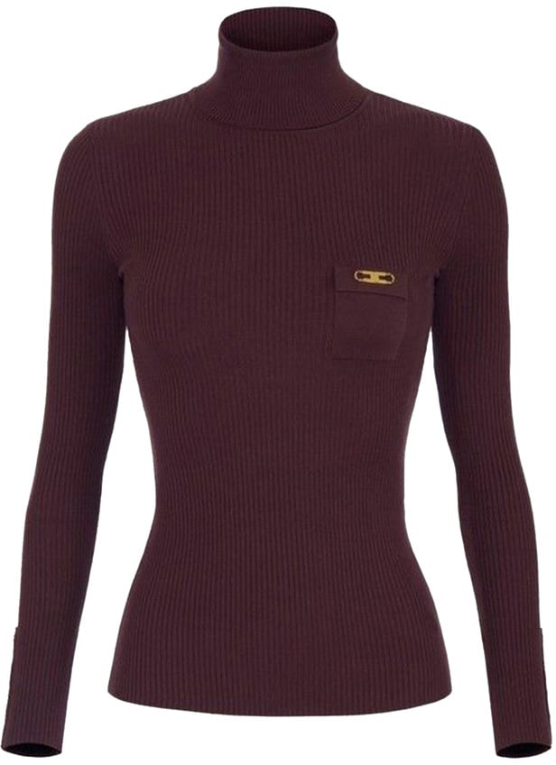 Elisabetta Franchi Sweaters Red Rood