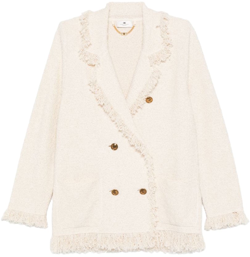 Elisabetta Franchi Jackets White Wit