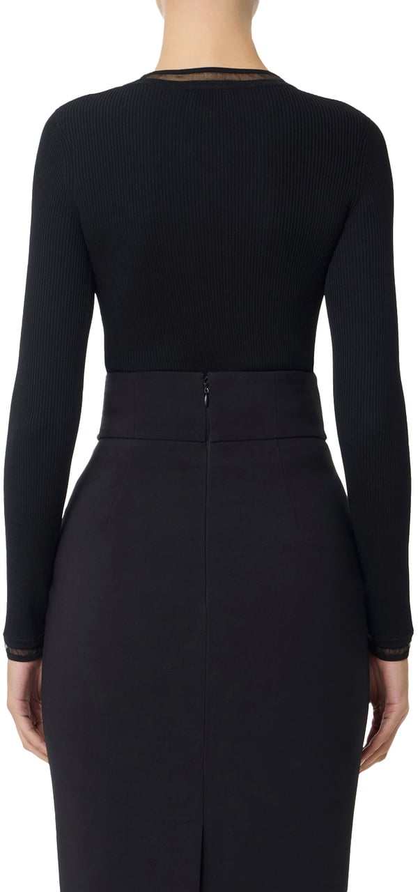 Elisabetta Franchi Sweaters Black Zwart
