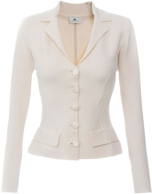Elisabetta Franchi Sweaters White Wit