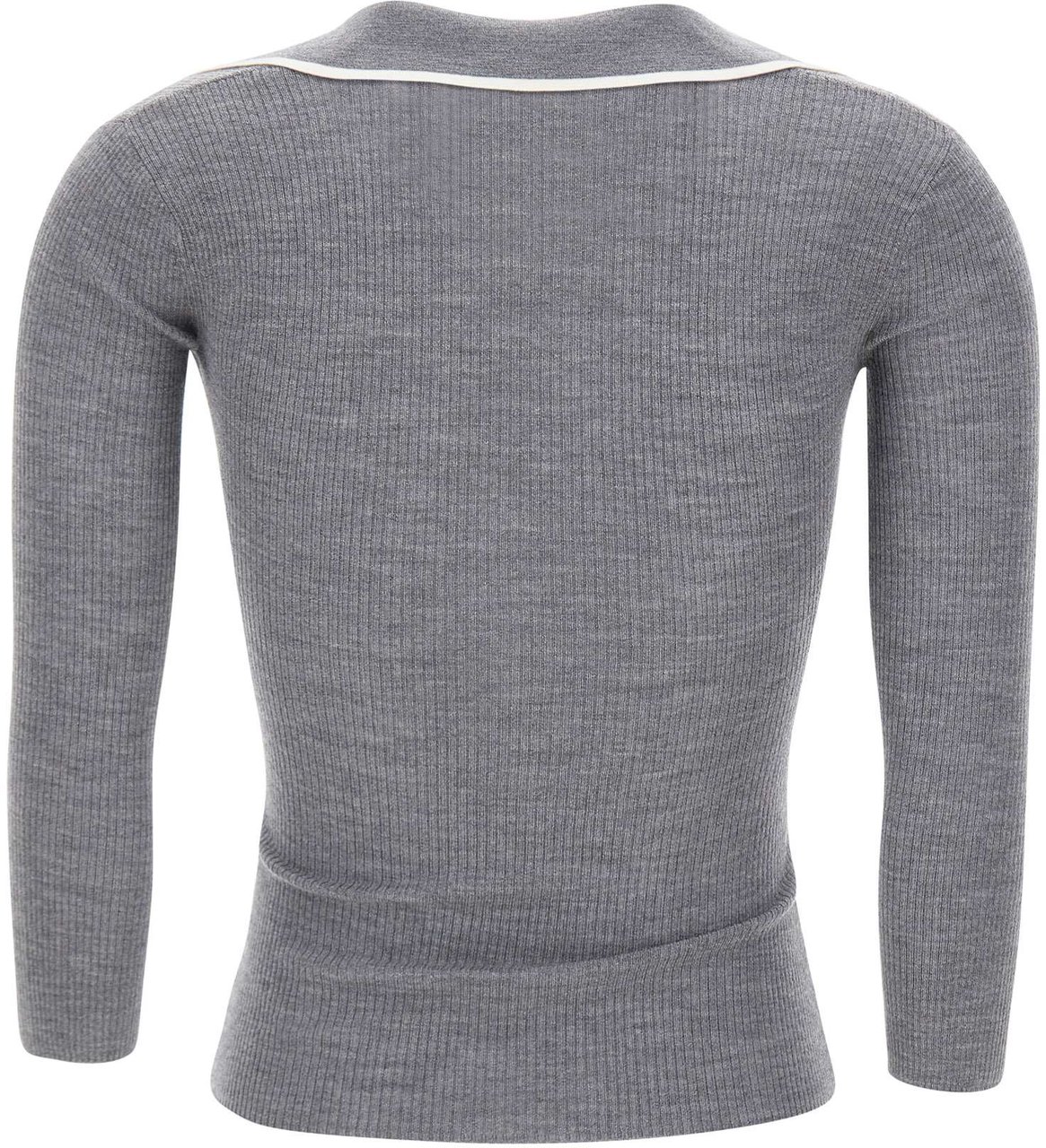 Elisabetta Franchi T-Shirts And Polos Grey Grijs