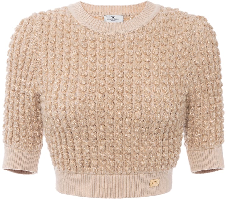 Elisabetta Franchi Sweaters Honey Geel