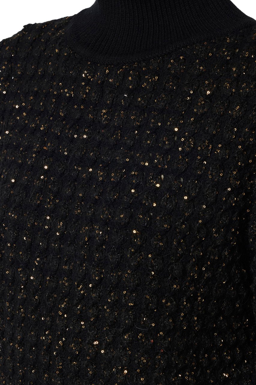 Elisabetta Franchi Sweaters Black Zwart