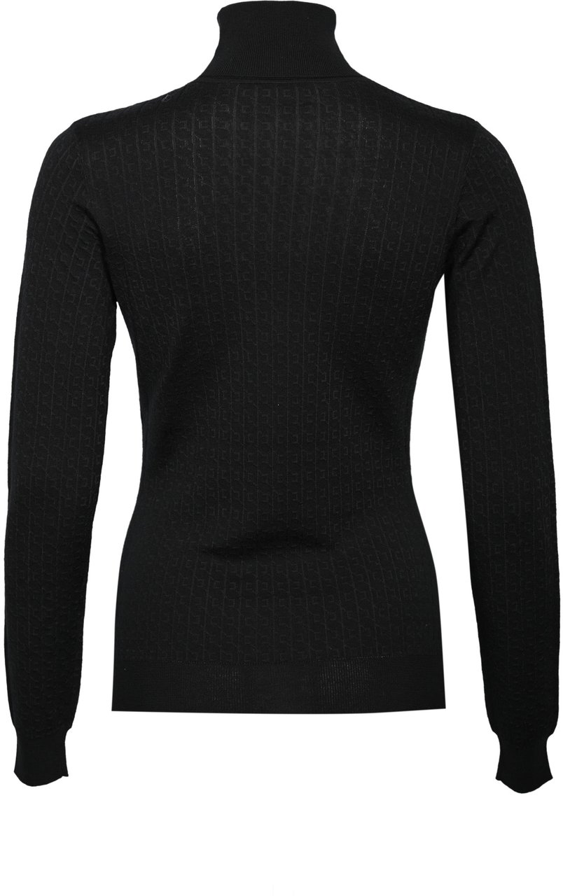 Elisabetta Franchi Sweaters Black Zwart