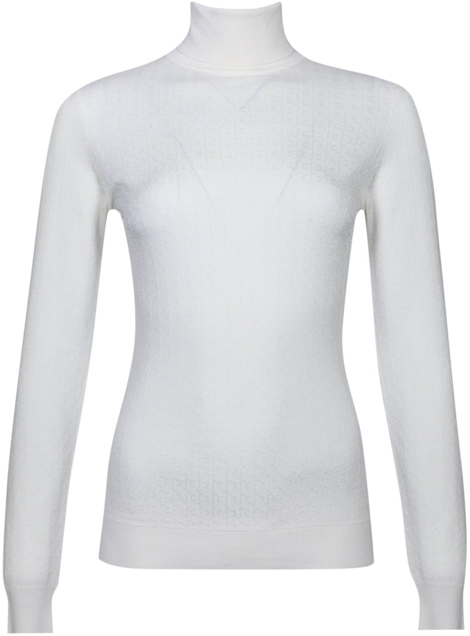 Elisabetta Franchi Sweaters Ivory Wit