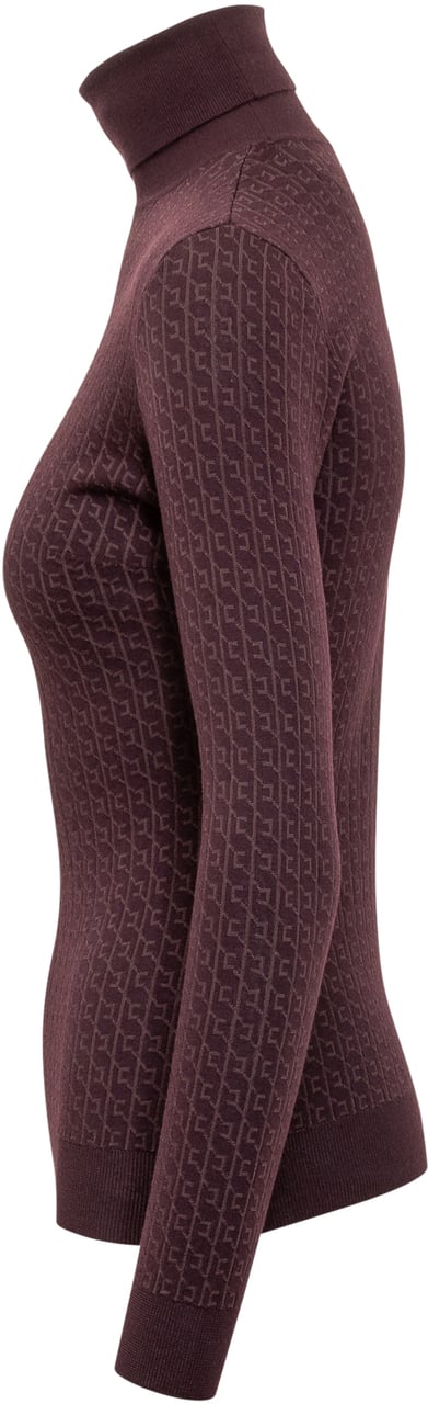 Elisabetta Franchi Dolcevita Elisabetta Franchi Paars