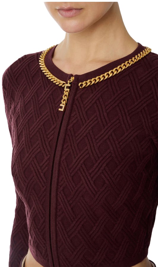 Elisabetta Franchi Sweaters Red Rood