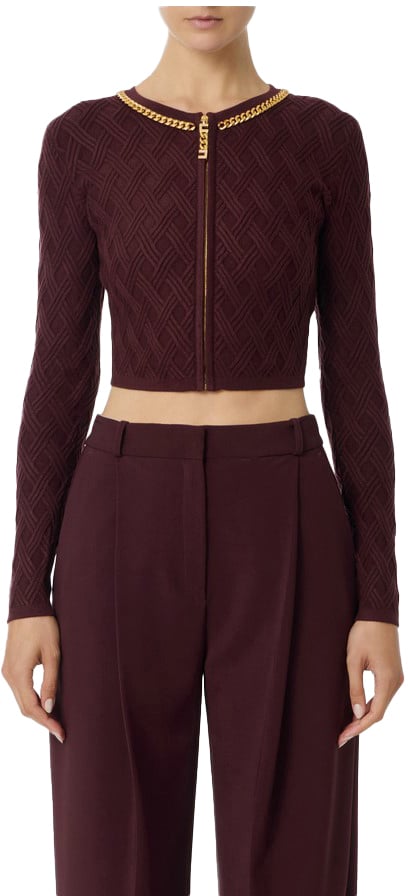 Elisabetta Franchi Sweaters Red Rood