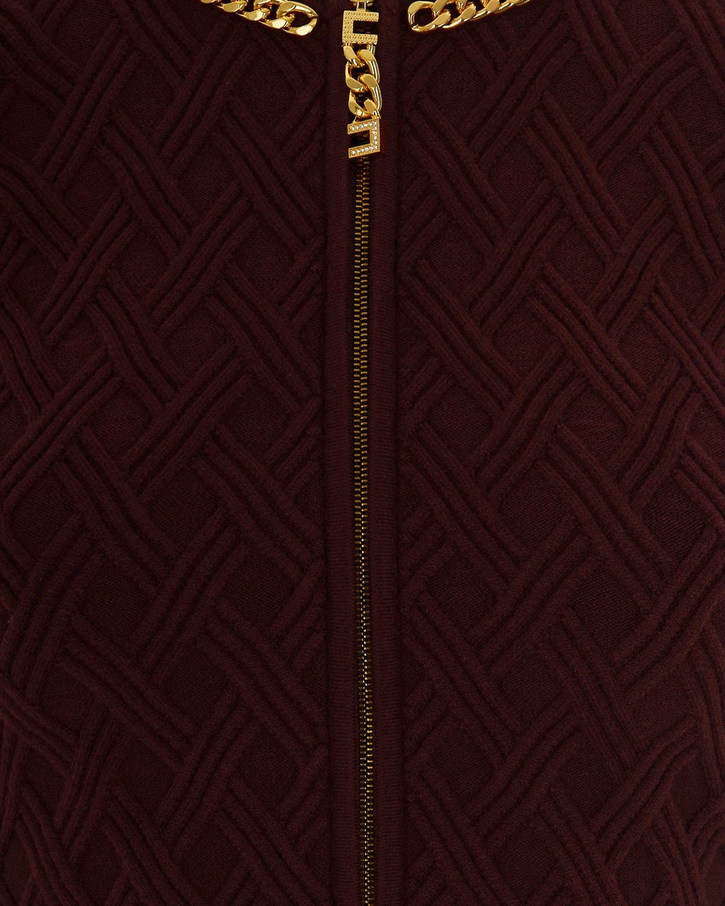 Elisabetta Franchi Sweaters Bordeaux Rood
