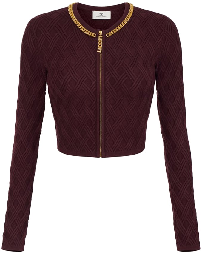 Elisabetta Franchi Sweaters Red Rood