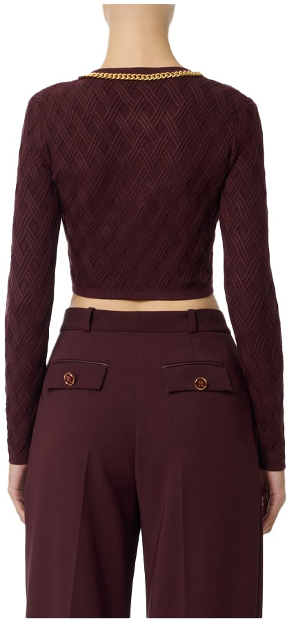 Elisabetta Franchi Sweaters Red Rood