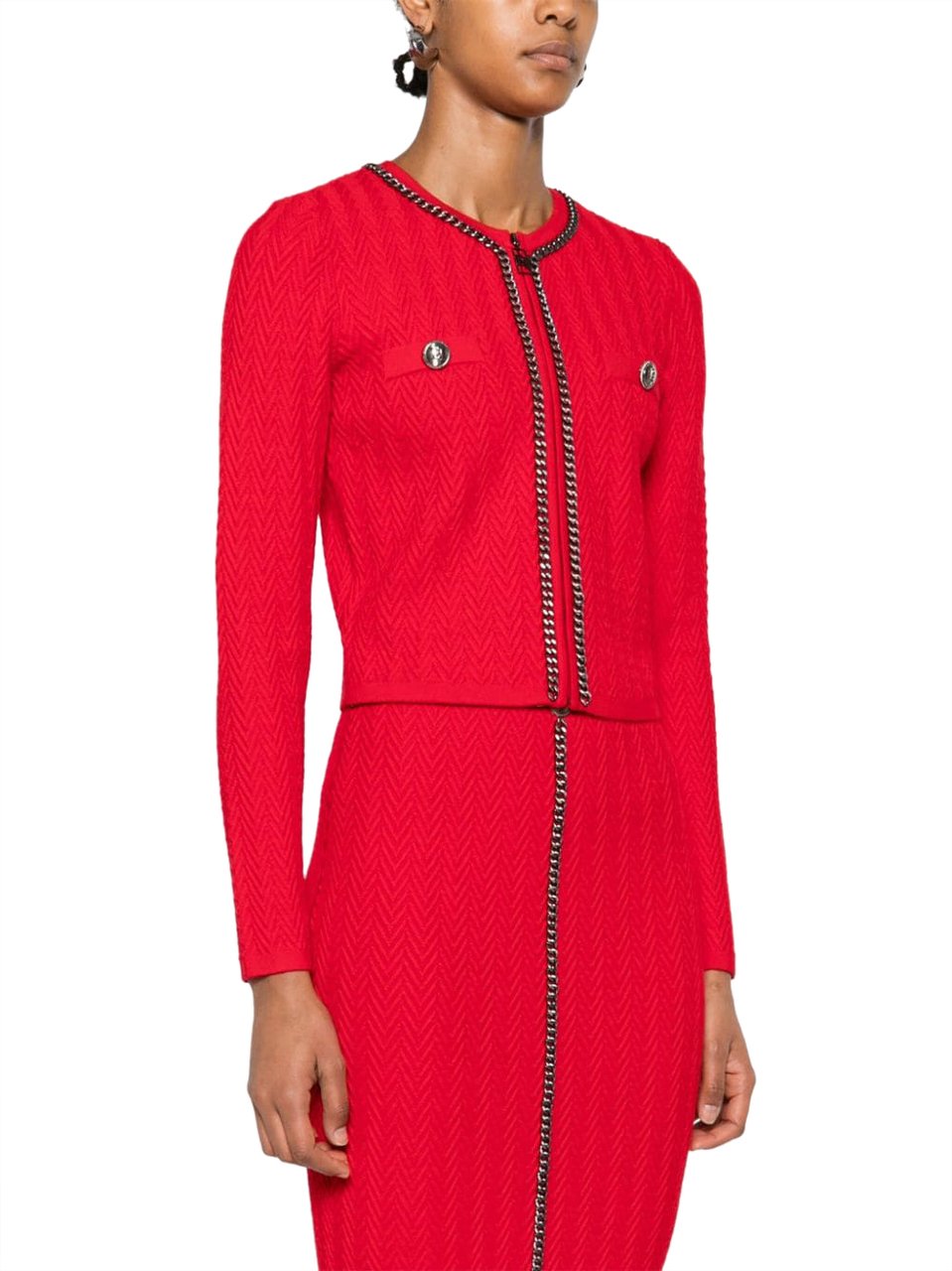 Elisabetta Franchi Sweaters Red Rood