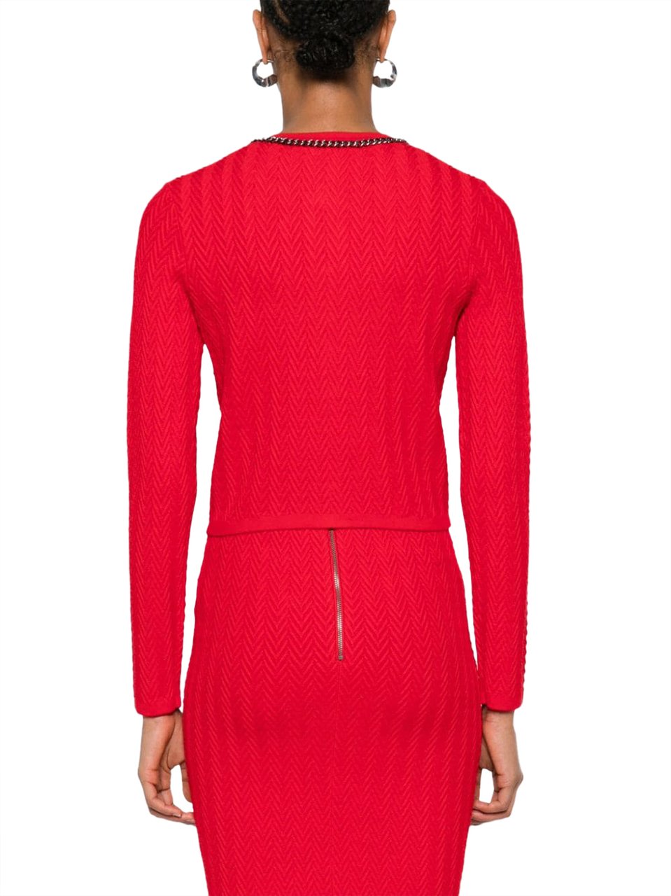 Elisabetta Franchi Sweaters Red Rood