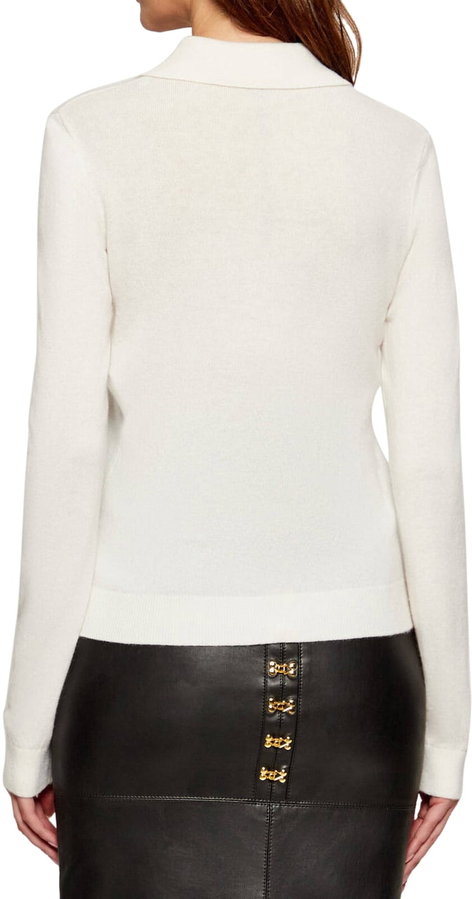 Elisabetta Franchi Sweaters Milk Wit