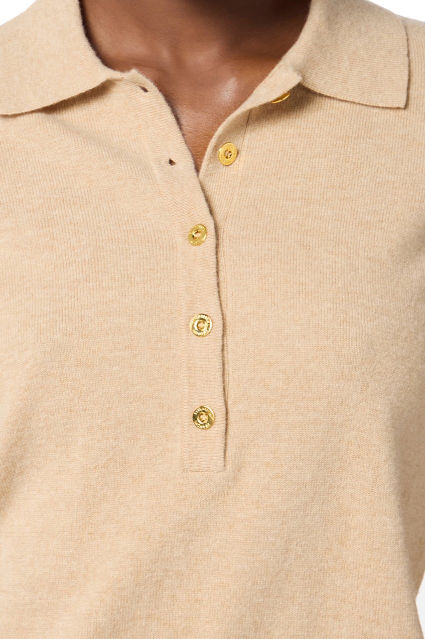 Elisabetta Franchi Sweaters Honey Melange Beige