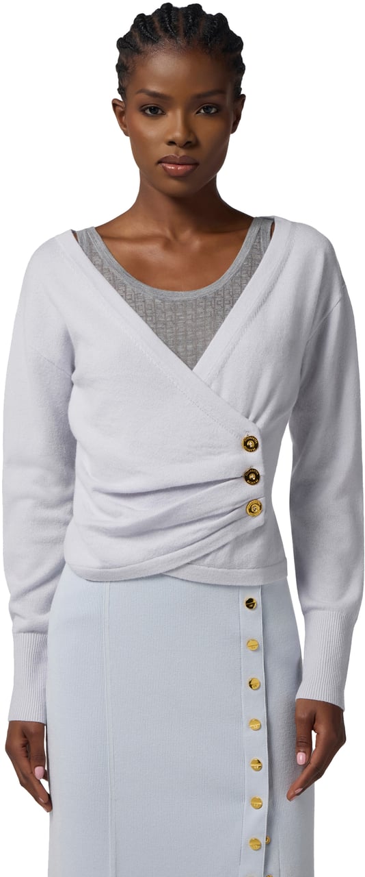 Elisabetta Franchi Sweaters Starlight Zilver