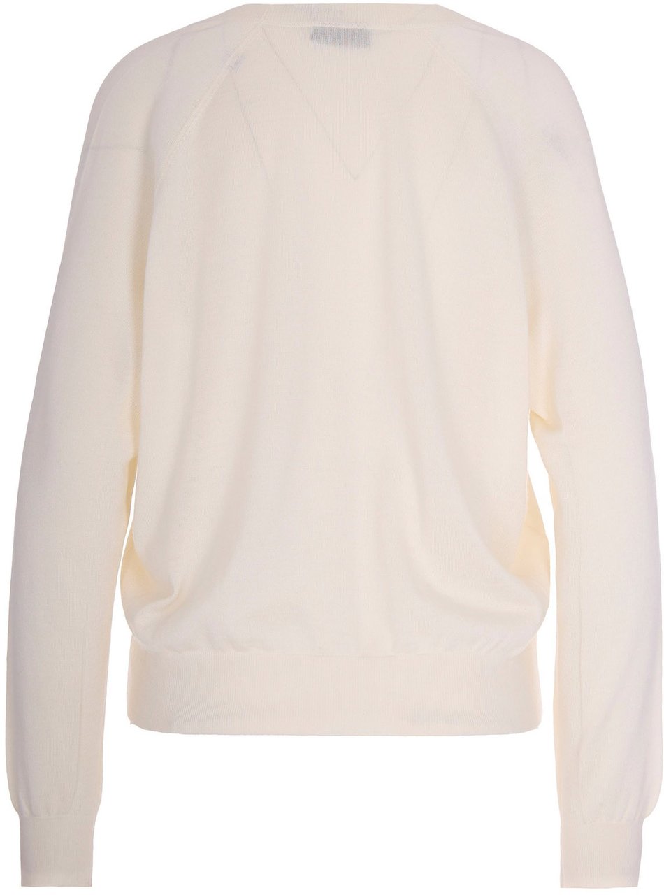 Elisabetta Franchi Sweaters Milk Wit