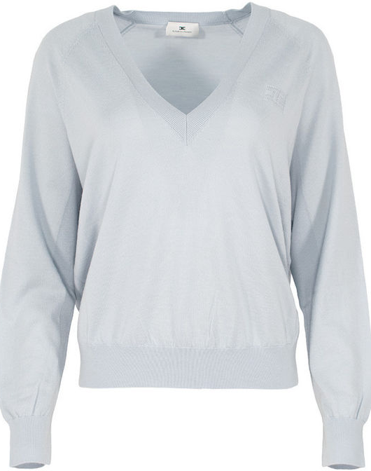 Elisabetta Franchi Sweaters Grey Grijs