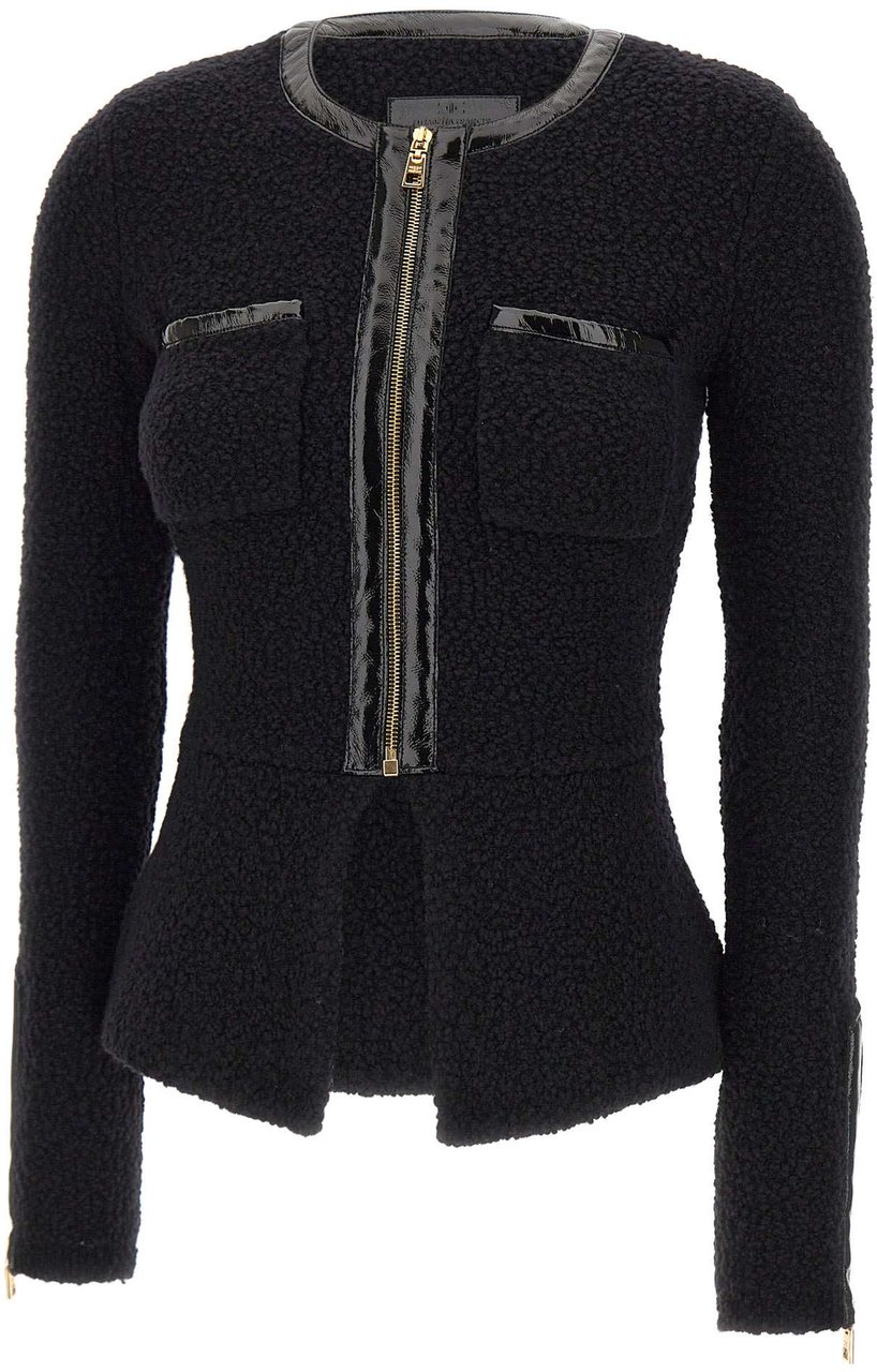 Elisabetta Franchi Sweaters Black Zwart
