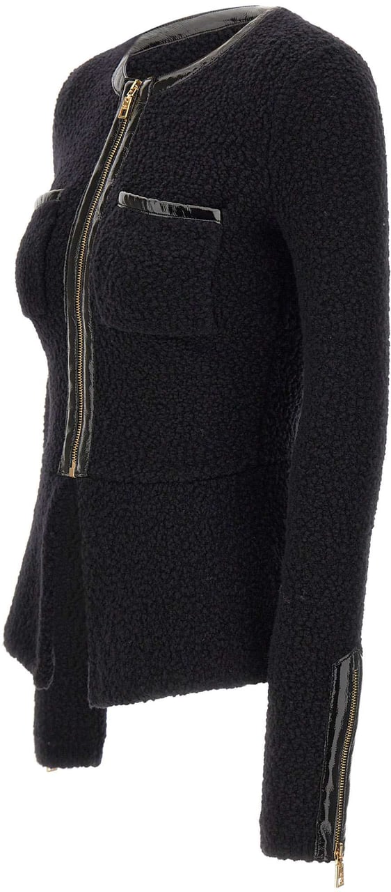 Elisabetta Franchi Sweaters Black Zwart