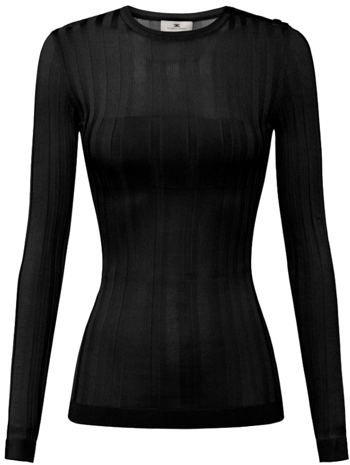 Elisabetta Franchi Sweaters Black Zwart
