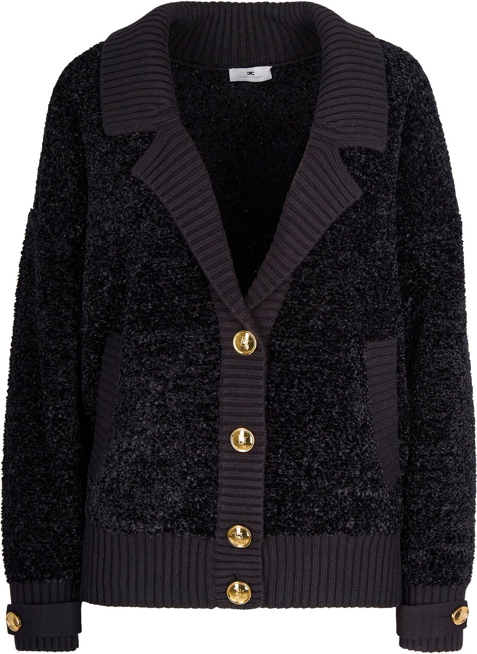 Elisabetta Franchi Sweaters Black Zwart