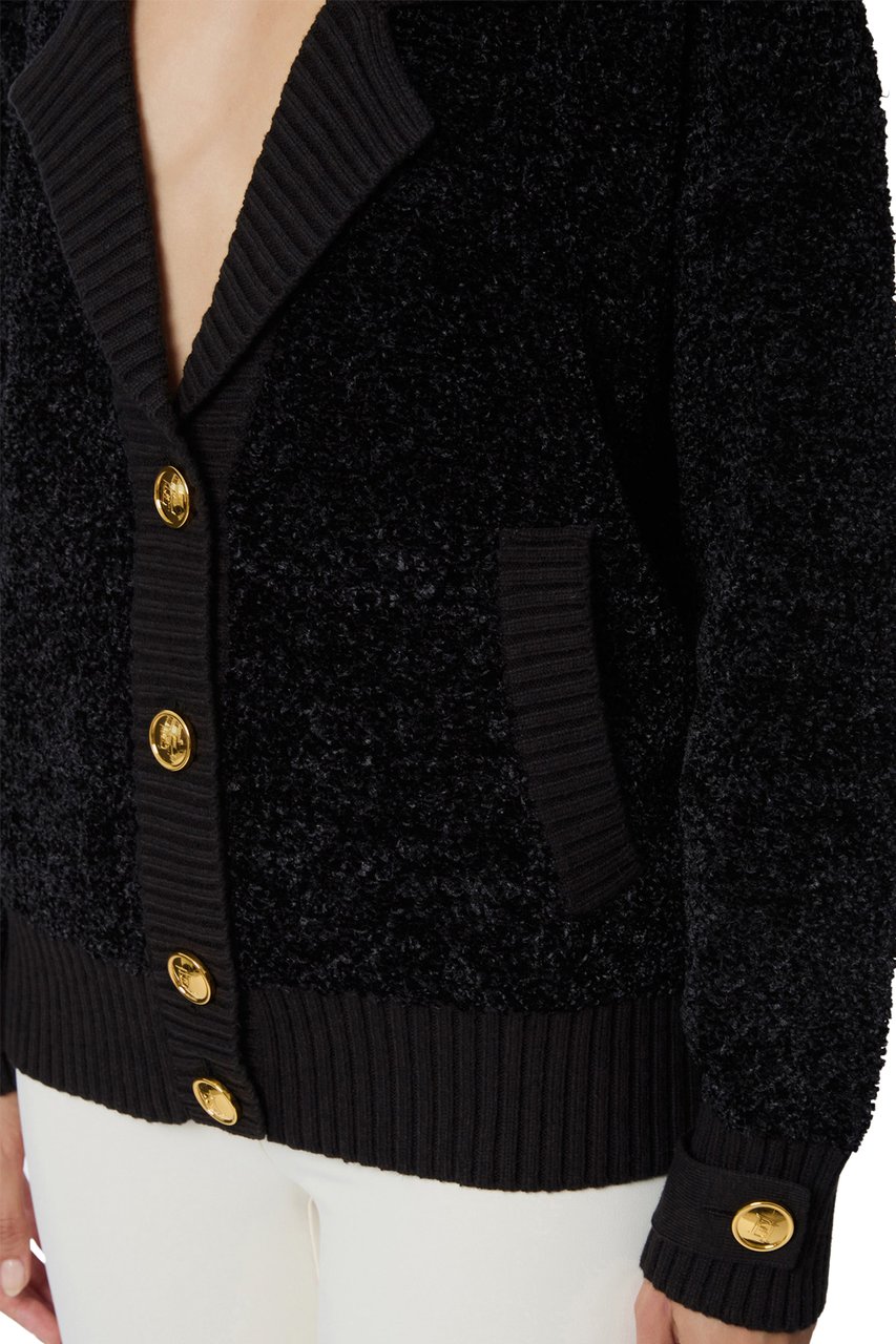 Elisabetta Franchi Sweaters Black Zwart