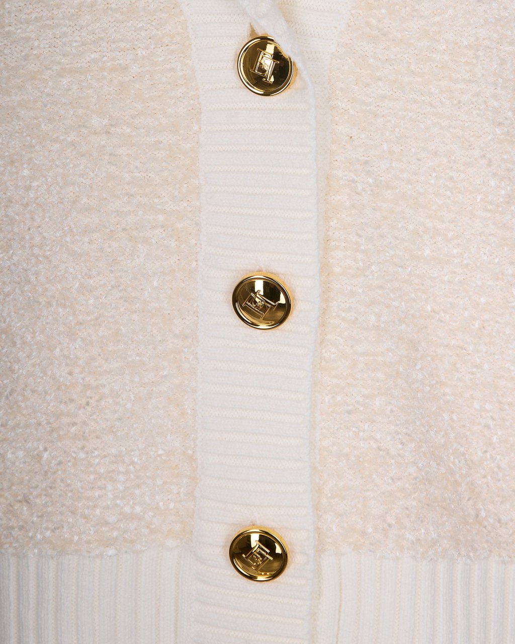 Elisabetta Franchi Sweaters Milk Wit