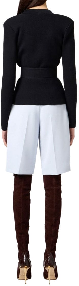 Elisabetta Franchi Sweaters Black Zwart