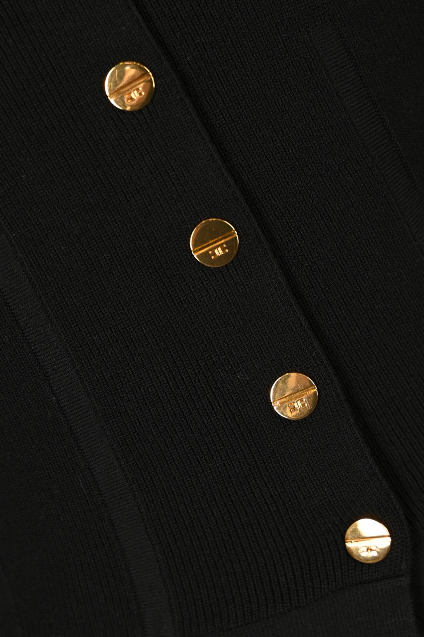 Elisabetta Franchi Sweaters Black Zwart