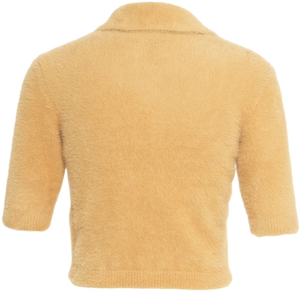Elisabetta Franchi Cardigan with decorative buttons Beige