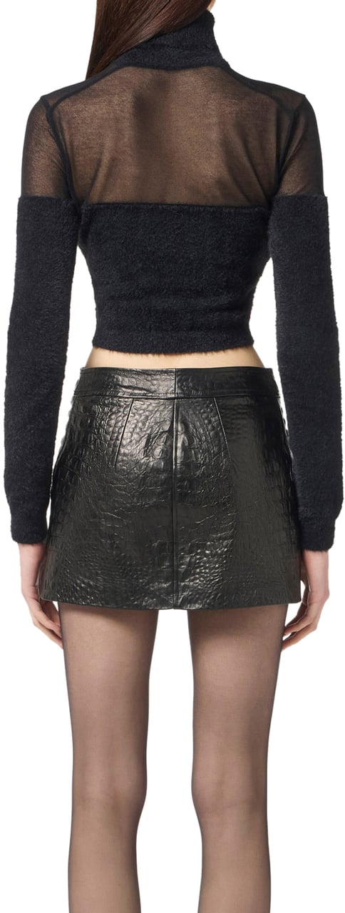 Elisabetta Franchi Sweaters Black Zwart