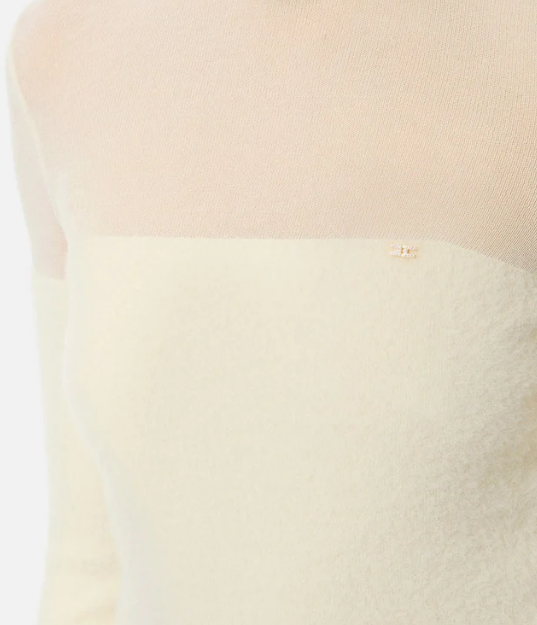 Elisabetta Franchi Sweaters Latte Bruin