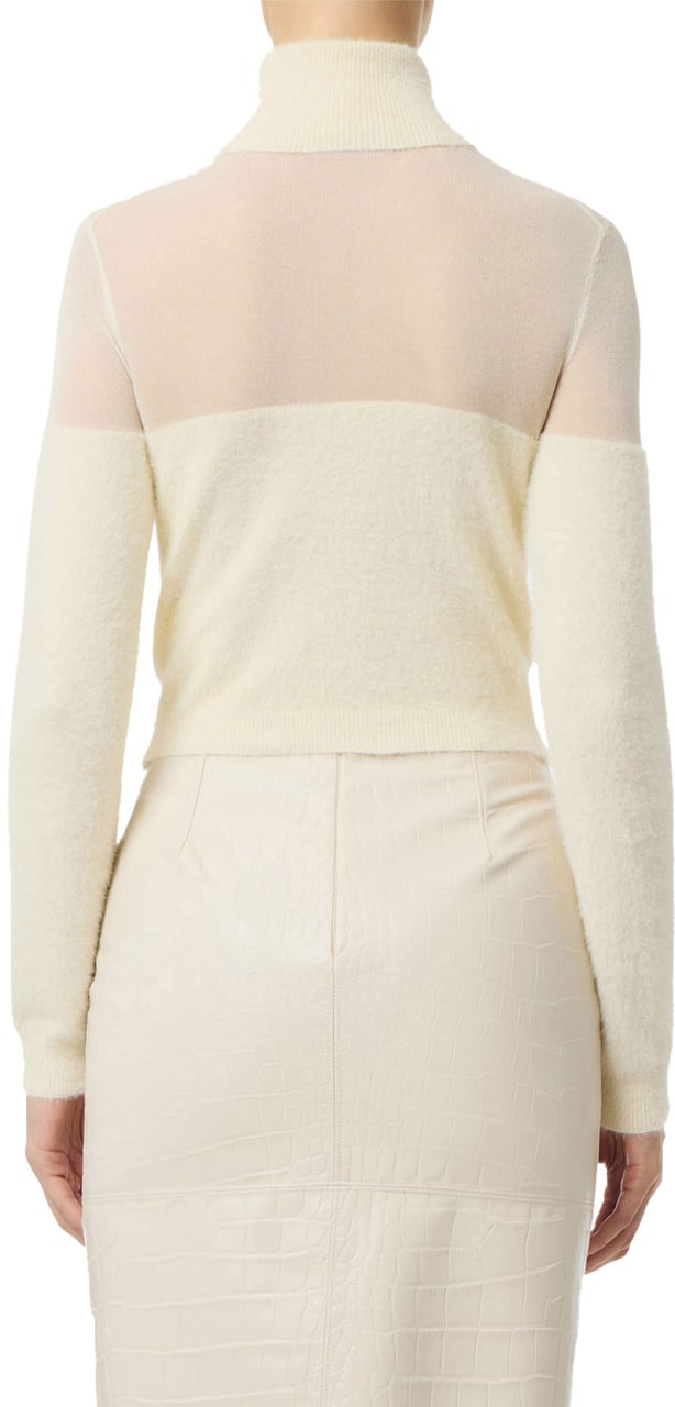 Elisabetta Franchi Sweaters Milk Wit
