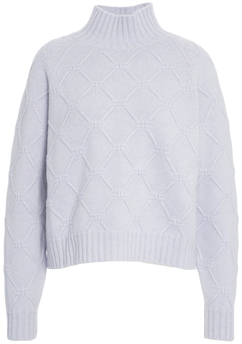 Elisabetta Franchi Lupetto in lana Blauw