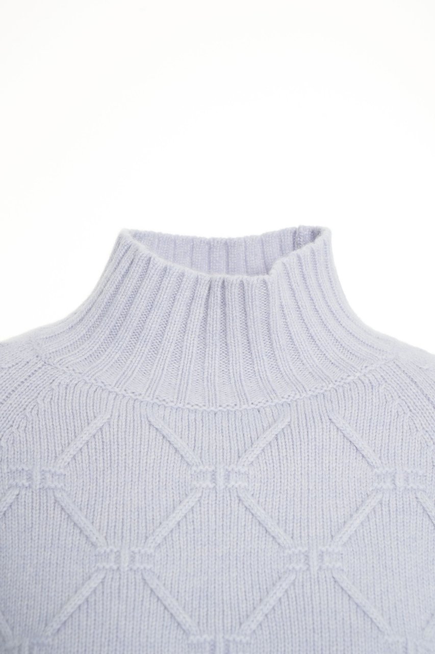 Elisabetta Franchi Lupetto in lana Blauw