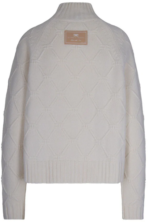 Elisabetta Franchi Sweaters Latte Bruin