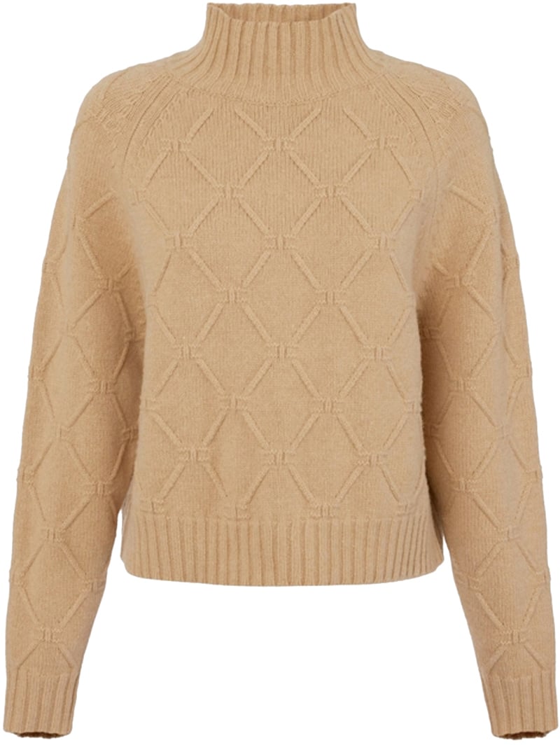 Elisabetta Franchi Sweaters Honey Geel