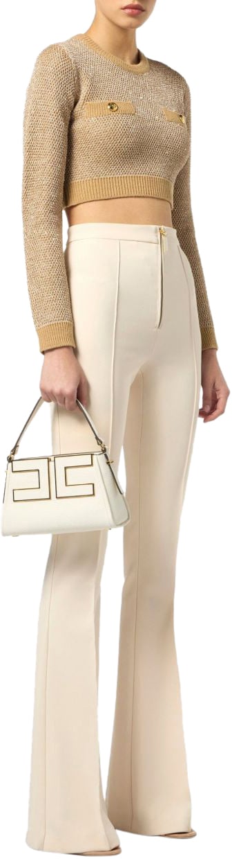 Elisabetta Franchi Sweaters Beige Beige