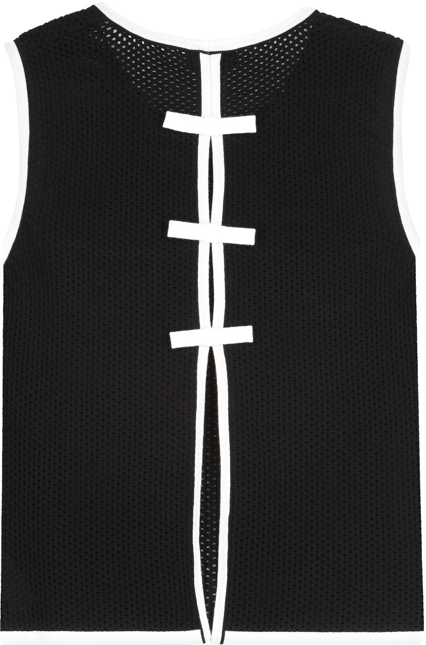 Elisabetta Franchi Tank top Zwart