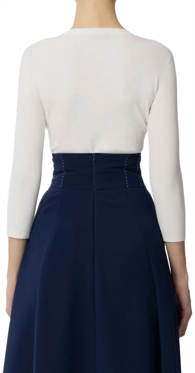 Elisabetta Franchi Sweaters Cyan Cyaan