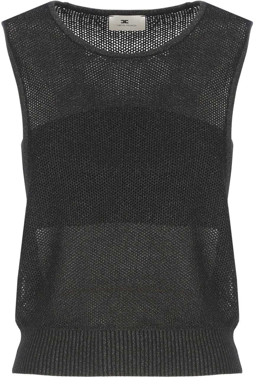 Elisabetta Franchi Sweaters Black Zwart