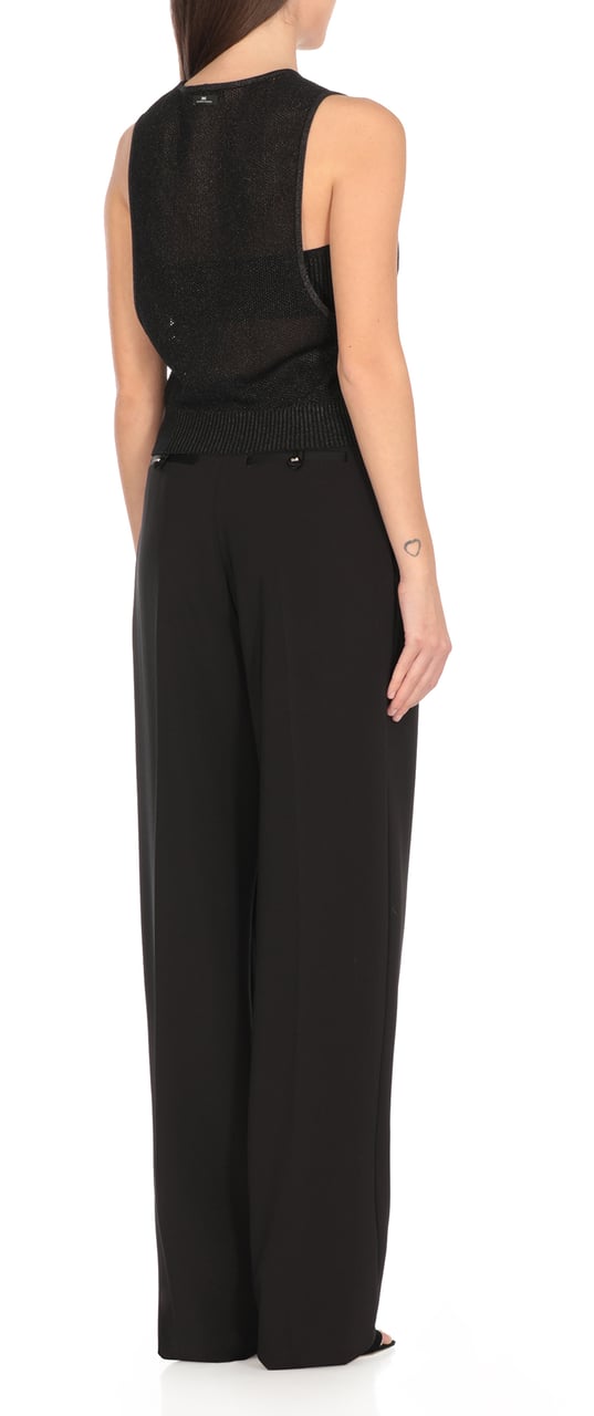 Elisabetta Franchi Sweaters Black Zwart