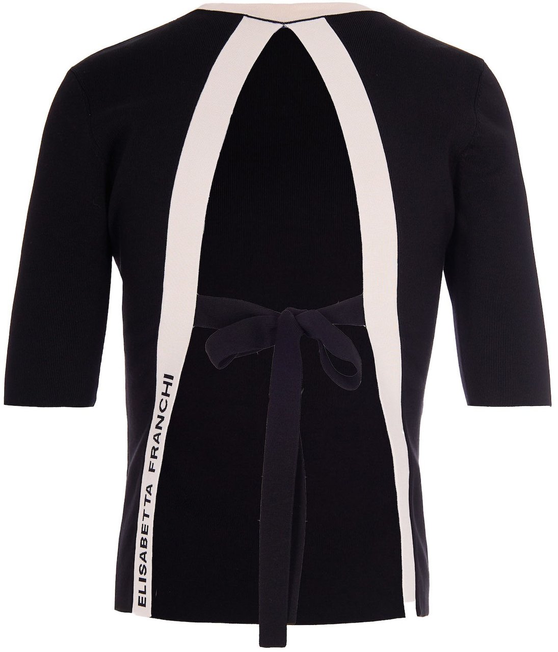 Elisabetta Franchi Sweaters Neroburro Zwart