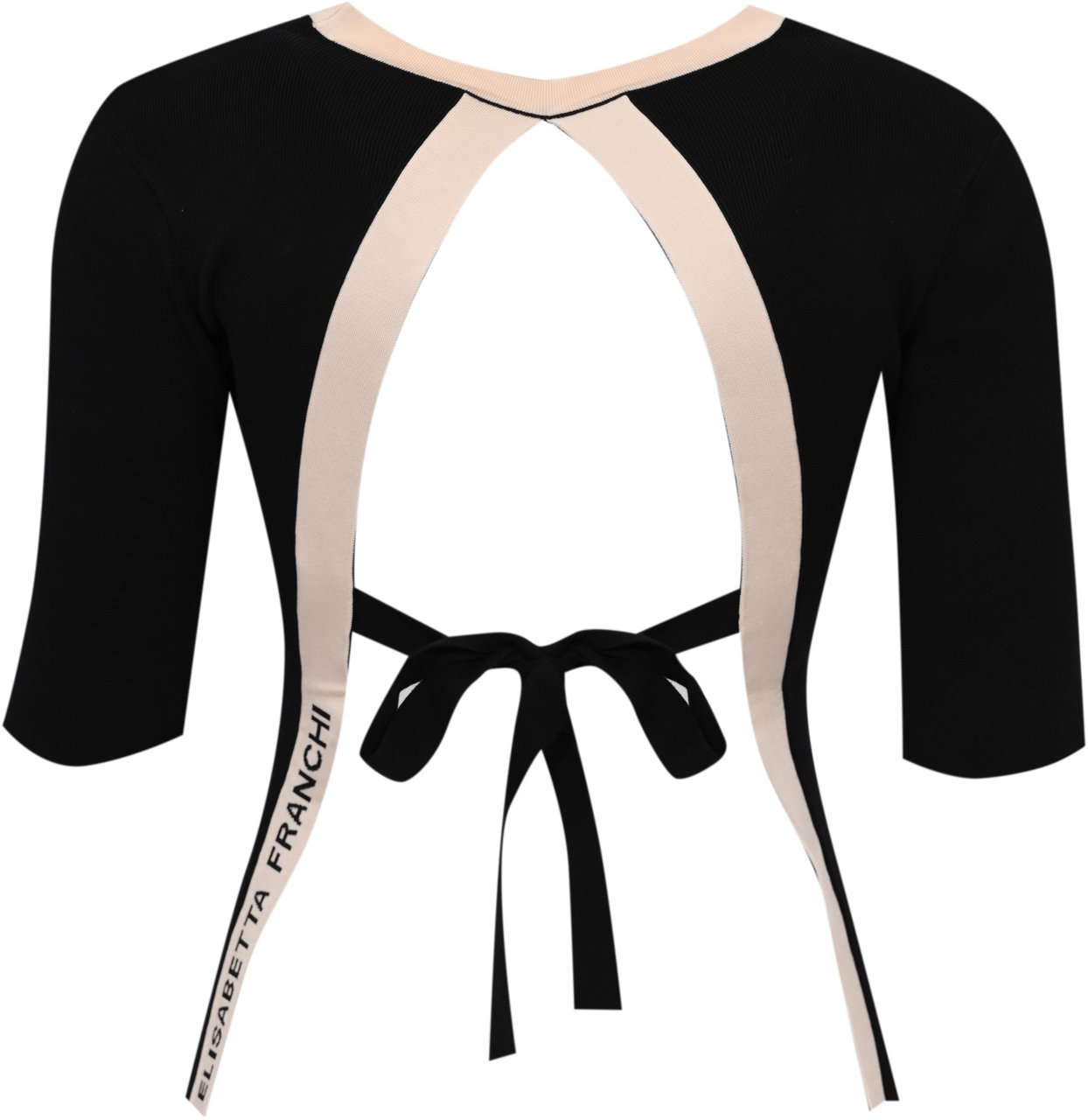 Elisabetta Franchi Sweaters Neroburro Zwart