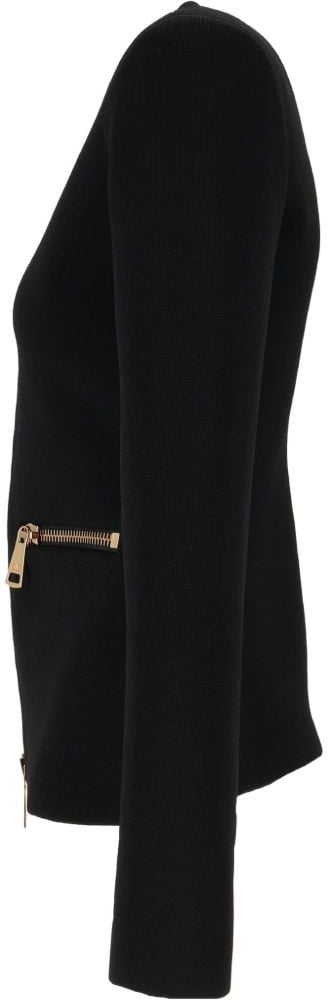 Elisabetta Franchi Sweaters Black Zwart