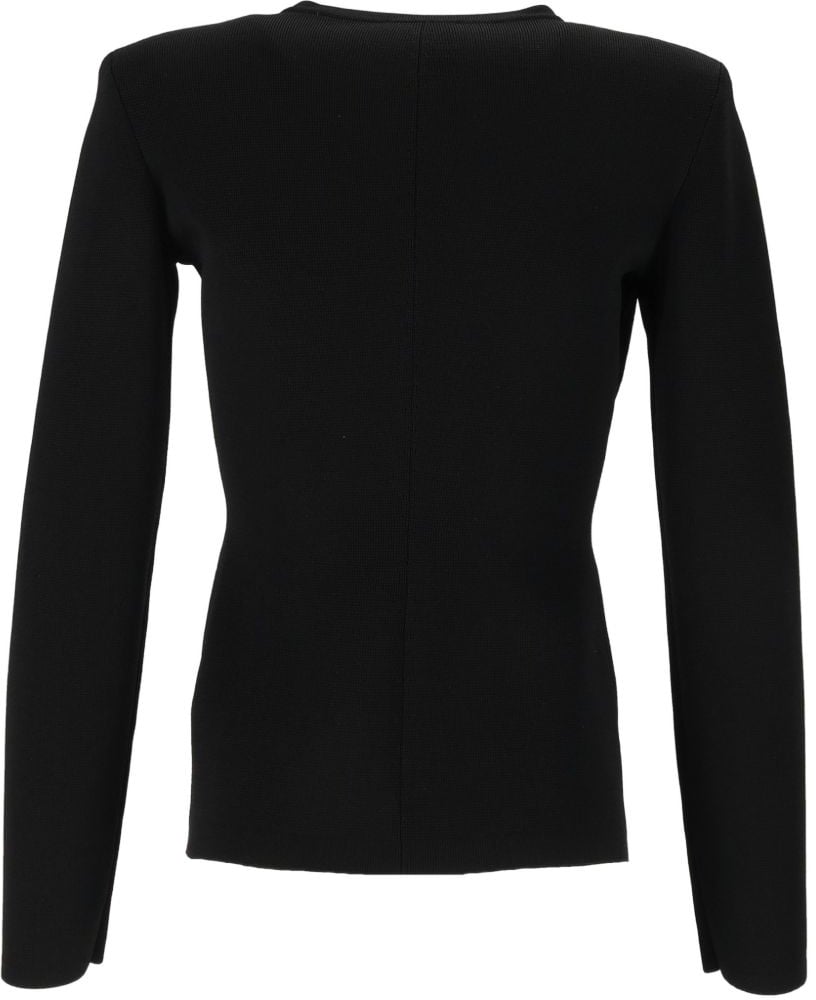 Elisabetta Franchi Sweaters Black Zwart